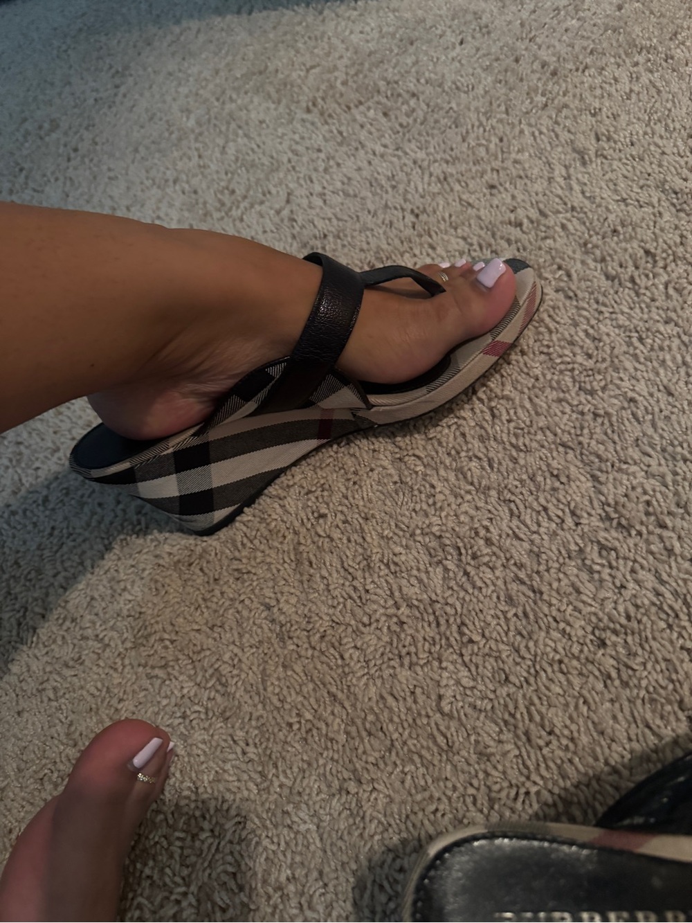 Burberry Wedge Sandals - Picture 10 of 10